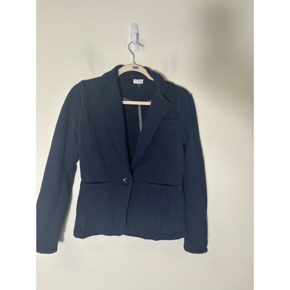 Ecru Navy Sweatshirt Jacket Sz XS - Picture 1 of 2